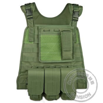 ZZBX_S1006  Tactical Vest with USA standard